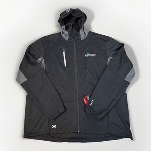 OGIO Endurance Jacket Mens 4XL Black And Gray Full Zip Parka Hooded Pockets